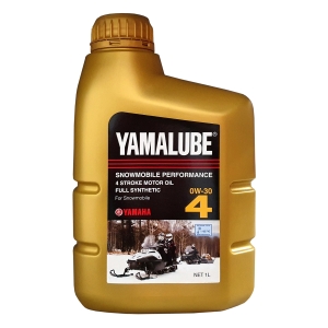 Масло моторное Yamalube масло для снегохода 4т 0W-30 Синтетическое 4 л