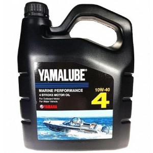 Моторное масло YAMALUBE 4 SAE 10W40 Marine для 4-х тактных моторов, 4л