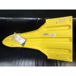 Защита днища для снегоходов Yamaha FX Nytro желтая 