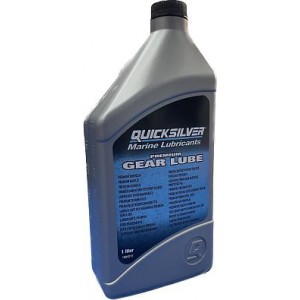 Масло трансмиссионное минеральное QUICKSILVER Gear Lube Premium SAE 80W-90 1л Масло трансмиссионное минеральное QUICKSILVER Gear Lube Premium SAE 80W-90 1л