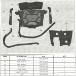 Вынос радиатора BRP, Outlander G1 2008-12г