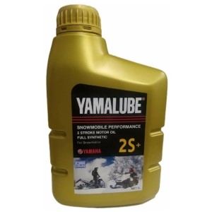 Масло моторное синтетическое для снегоходов Yamalube 2S+ (2Т - 1 л)