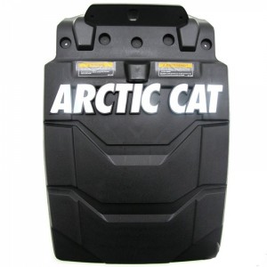 Брызговик задний черный для снегоходов Arctic Cat М8